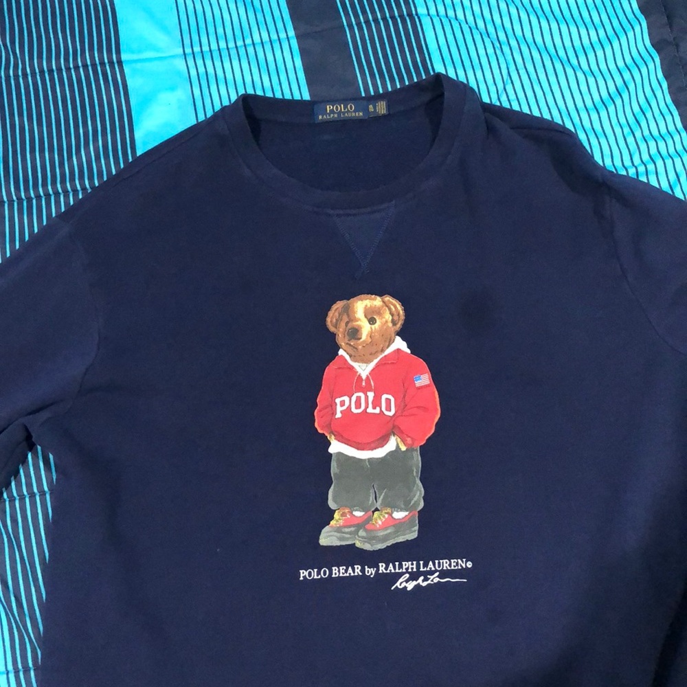 Polo crew neck bear